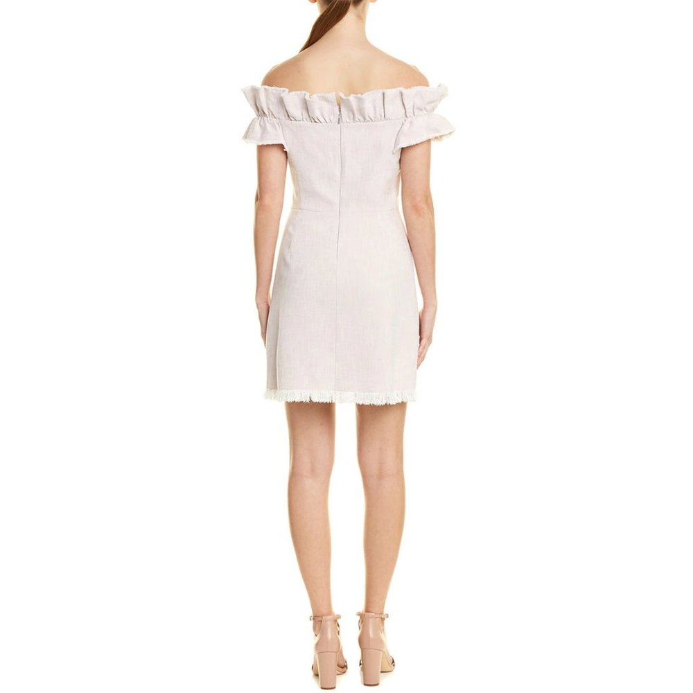 NWT Rebecca Taylor soft pink suit A-line dress, 4 - Picture 8 of 14